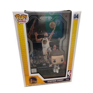 Golden State Warriors Steph Curry Funko Pop #04 NBA Trading Cards